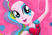 game Rainbow Rocks Pinkie Pie Dress Up