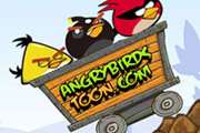 game Angry Birds Dangerous Railroad