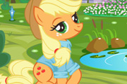 game Applejack`s garden decoration