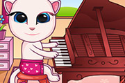 game Baby Angela Playing Piano