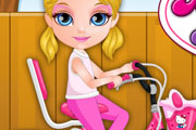 game Baby Barbie Bicycle Ride