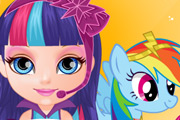 game Baby Barbie Little Pony