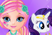 game Baby Barbie Little Pony 2