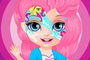 game Baby Barbie Little Pony Face Painting