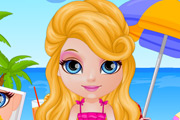 game Baby Barbie Summer Glittery Tattoo