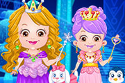game Baby Hazel Ice Princess Dressup