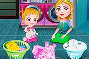 game Baby Hazel Laundry Time