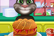 game Baby Tom Cooking Hamburger