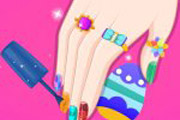 game Barbie Easter Nails Designer