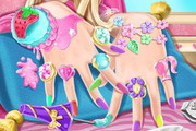 game Barbie Nails Spa