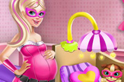 game Barbie Superhero Maternity Room