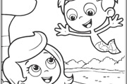 game Bubble Guppies Online Coloring