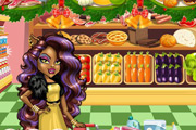 game Clawdeen Wolf Christmas Shopping