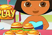 game Dora Love Hamburger