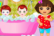 game Dora Sibling Care