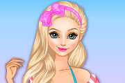 game Elsa As Malibu Barbie