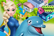 game Elsa Dolphin Show