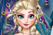 game Elsa Frozen Real Haircuts