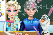 game Elsa Homework Slacking