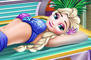 game Elsa Solarium Tanning