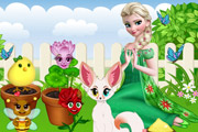 game Elsa's Magical Garden