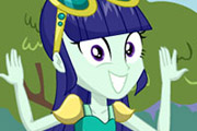 game Equestria Girls Blueberry Cake Dress Up