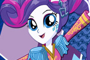 game Equestria Girls Rainbow Rocks Rarity Rockin' Hairstyle