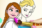 game Frozen Coloring Book