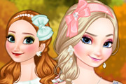 game Frozen Sisters Autumn Travelling