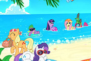 game My little Pony Sea Beach Puzzle