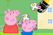 game Peppa And George In Alien Invasion