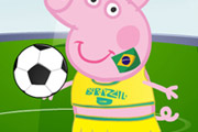 game Peppa Pig World Cup Dress Up