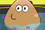 game Pou Bathing