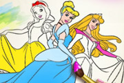game Princess Coloring Book