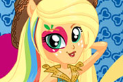 game Rainbow Rocks Applejack Dress Up