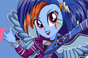 game Rainbow Rocks Rainbow Dash Rockin' Hairstyle