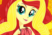 game Rainbow Rocks Sunset Shimmer Dress Up