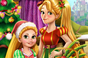 game Rapunzel Mommy Christmas Tree