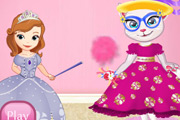 game Sofia Transforming Angela in a Princess