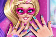 game Super Barbie Power Nails