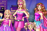 game Super Barbie Sisters Transform