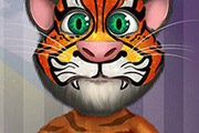 game Talking Tom Face Tattoo