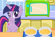 game Twilight Sparkle Cooking Cupcakes